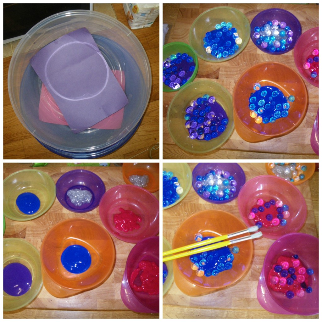 Messy Painting: Water Beads 